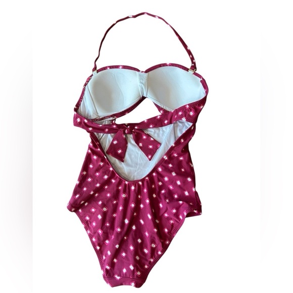 LOFT Beach Twist One Piece Swimsuit Sz 0 NEW - Picture 2 of 4